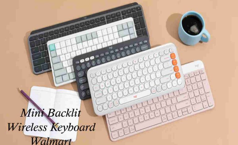 Mini Backlit Wireless Keyboard Walmart